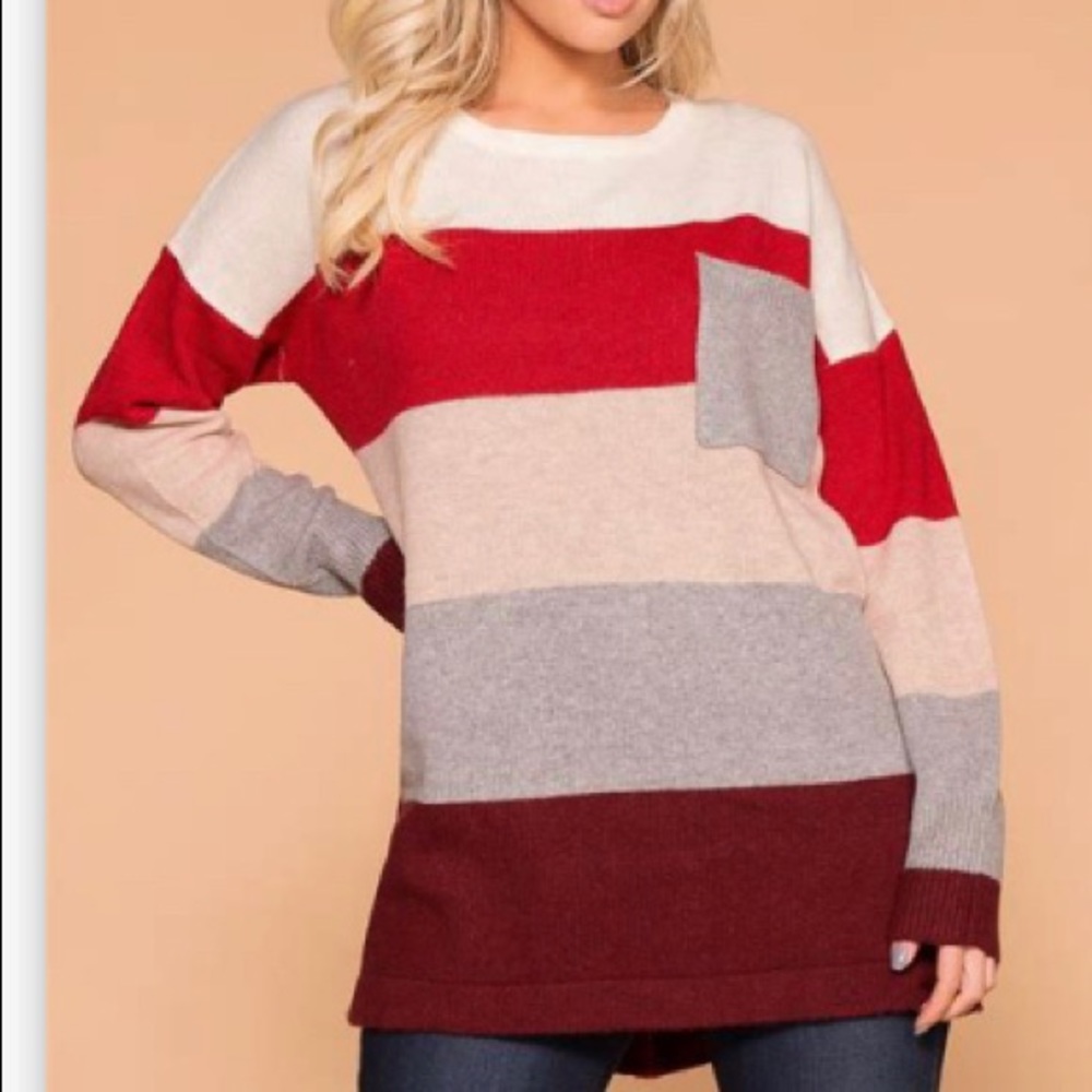 Colorblock Sweater - Picture 2 of 2